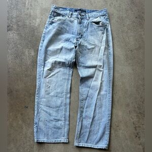 Sean John Lightwash Straight Jeans